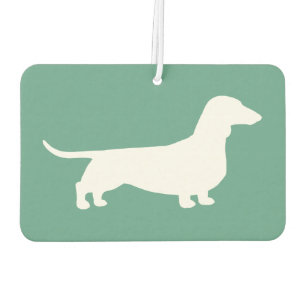 Dachshund-Silhouette Autolufterfrischer