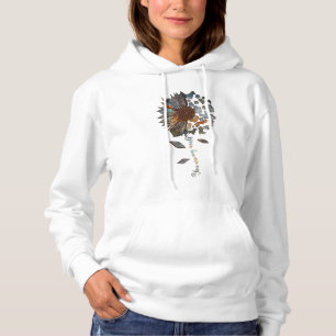 Dachshund Sunflower You Are My World Dog Lovers Hoodie
