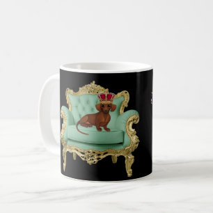 Dachshund-Tasse König Wiener Dog Doxie-Geschenk Kaffeetasse