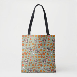 Dachshund-Tragetasche Halloween Kawaii Süßer Hunde Tasche