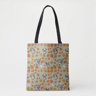Dachshund-Tragetasche Halloween Kawaii Süßer Hunde Tasche