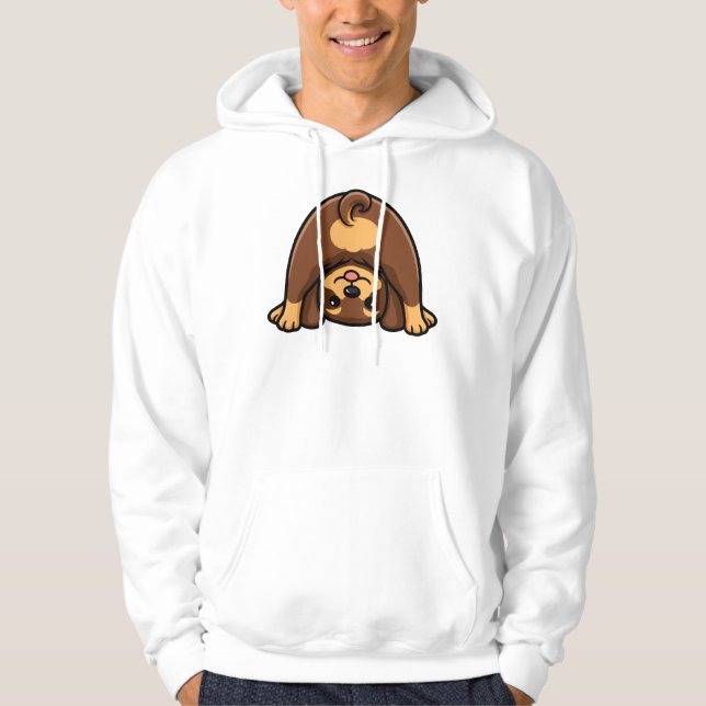 Dachshund-Vater Hoodie (Vorderseite)