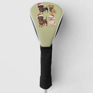 Dachshund Weihnachten Hundemama Liebhaber Weihnach Golf Headcover