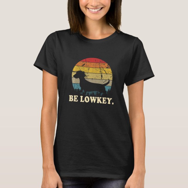 Dachshund-Welpe Wiener Dackel Dixie Doxie Weiner D T-Shirt (Vorderseite)