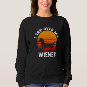 Dachshund-Welpe Wiener Doxie Wiener Daschund Dacke Sweatshirt