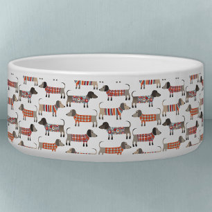 Dachshund Wurst Hund Napf