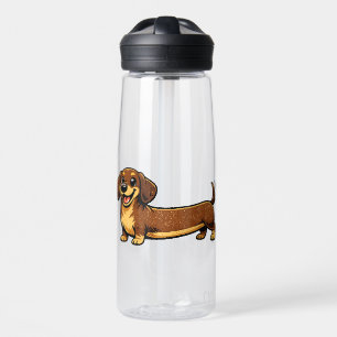 Dachshund Wurst Wiener Hund Design Trinkflasche