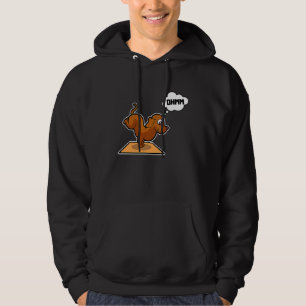 Dachshund Yoga-Übungen Sport Gymnastik Ohmmm Herz Hoodie