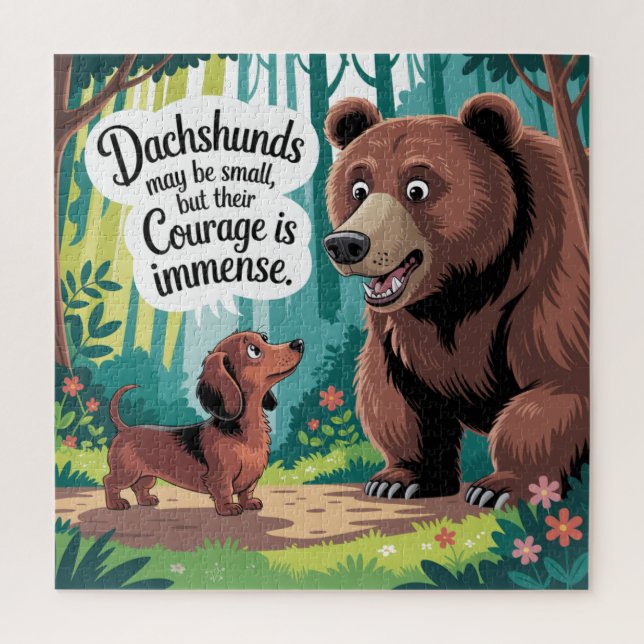Dachshunde können klein sein (Vertikal)