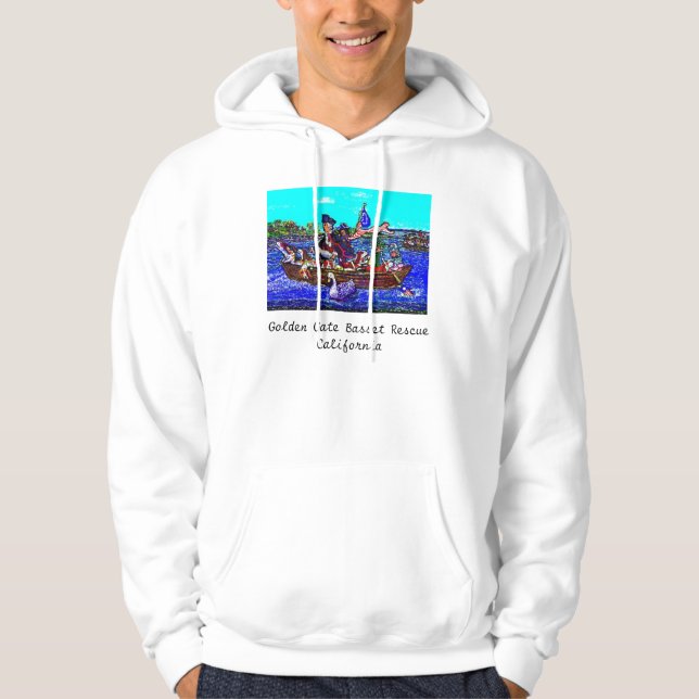 Dachshunde u. WashingtonHoodie Hoodie (Vorderseite)