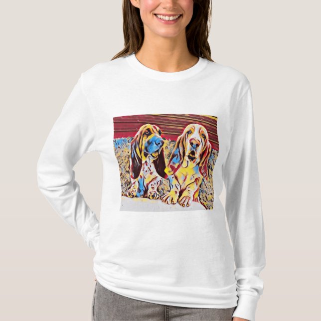 Dachshundjagdhund-Shirt T-Shirt (Vorderseite)