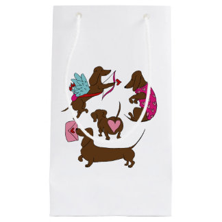 DACHSHUNDS CUPID KLEINE GESCHENKTÜTE