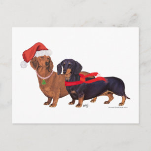 Dachshunds Weihnachten