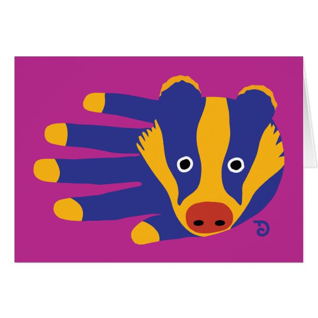 Dachskarte (Vorderseite (Horizontal))