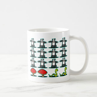 Dachspilzschlange Kaffeetasse