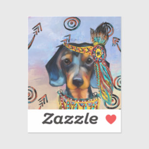 DACHSUND AUFKLEBER