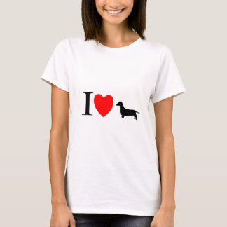 Dachsund-Liebhaber-Geschenke "ich LiebeDachsunds " T-Shirt