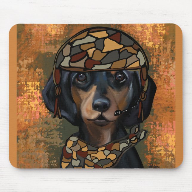 DACHSUND MOUSEPAD (Vorne)