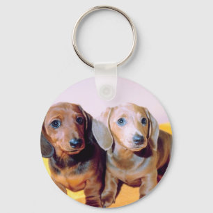 Dachsund Welpen Schlüsselanhänger