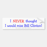 Dachte nie, dass ich Bill Clinton verfehlen würde