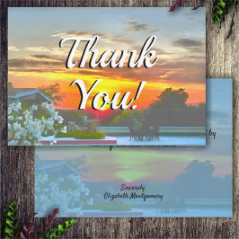 Dachterrasse Vielen Dank 2295 Dankeskarte