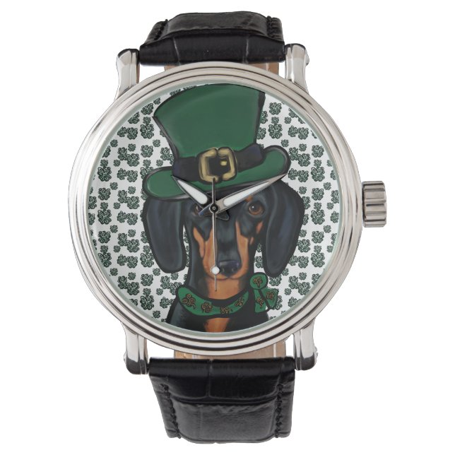 DACKEL ARMBANDUHR (Vorderseite)