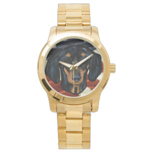 DACKEL ART ARMBANDUHR