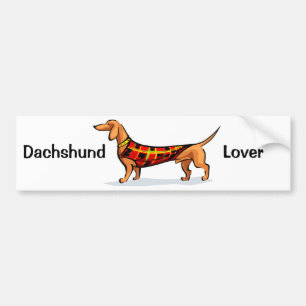 Dackel Autoaufkleber
