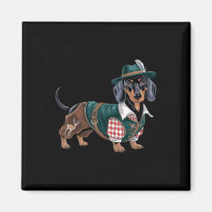 Dackel Bavarian Weiner Sausage _3 Magnet