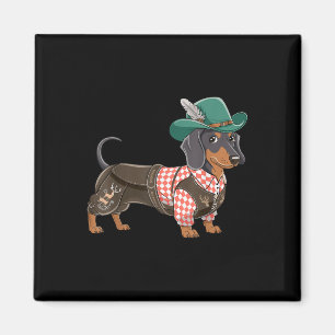 Dackel Bavarian Weiner Sausage _8 Magnet