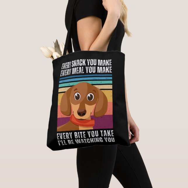 Dackel beobachten tasche (Von Nahem)