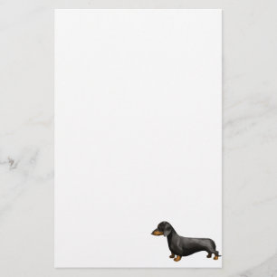 Dackel Briefpapier