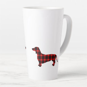 Dackel Buffalo Kariert Milchtasse