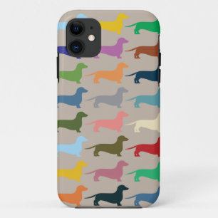 Dackel bunter Iphone Kasten Case-Mate iPhone Hülle