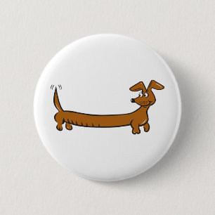 DACKEL-Cartoon Button