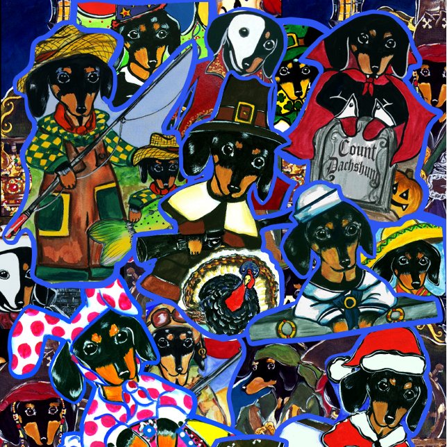 Dackel Cartoon Golf Headcover (Von Creator hochgeladen)