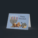 Dackel Chanukah Karte Menorah Dreidel1<br><div class="desc">Familie und an Freunde während der Chanukah Jahreszeit sich zu erinnern ist eine wunderbare Weise, in Kontakt mit den Leuten Sie ungefähr zu behalten Liebe und Sorgfalt. Ich schuf diese HundChanukah Karten mit Liebe und Sorgfalt und ich sind jedermann sicher, dem Liebehunde erfreut werden, um sie zu empfangen. Sie haben...</div>