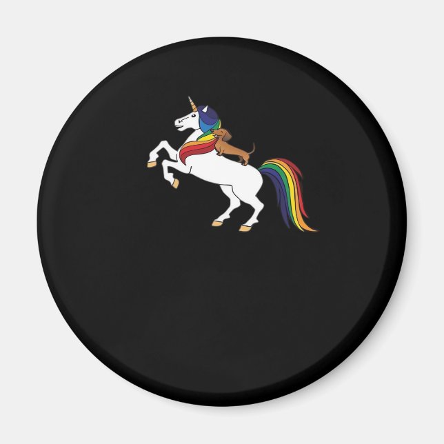 Dackel Classic T - Shirt Magnet (Vorne)