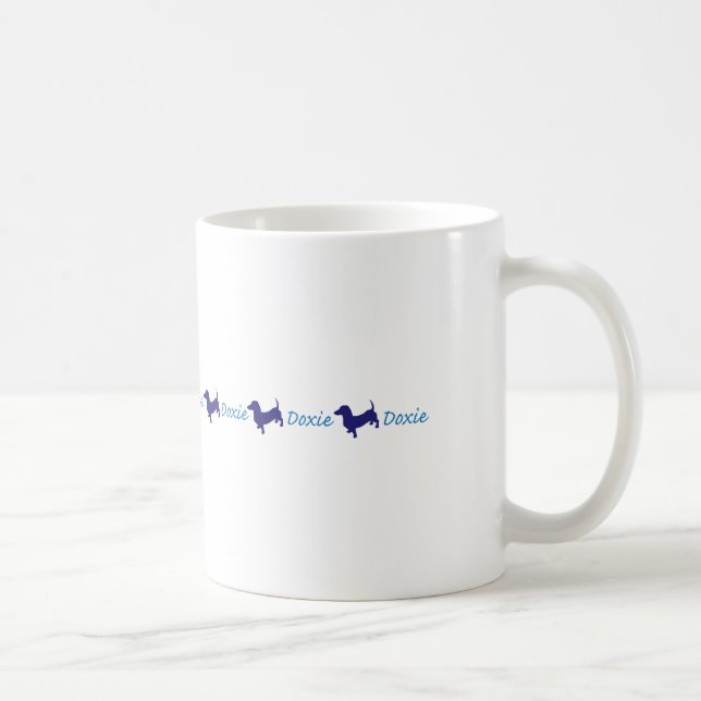 Dackel-Dackel-Dackel - Dackel Kaffeetasse (Rechts)