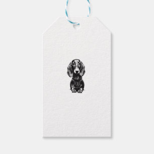 Dackel, Dackel Hund Welpe, Dackel Mama_1 Geschenkanhänger