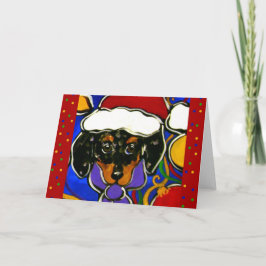 Dackel Dappel Weihnachten