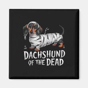 Dackel des toten Halloween-Mummy-Hundes Magnet