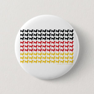 DACKEL-DEUTSCHLAND-FLAG BUTTON