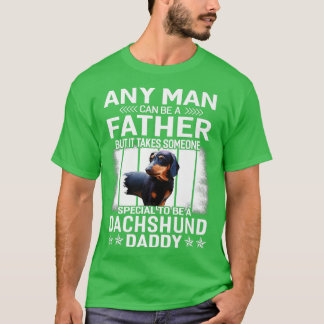 Dackel Dog Daddy Vater Geschenk für Männer T-Shirt