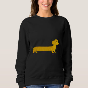 Dackel Dog Fun Farbiges Muster Sweatshirt