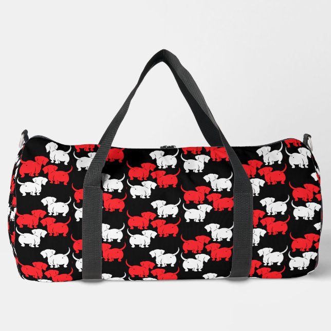 Dackel Dog Geschenke Duffle Bag (Vorderseite)