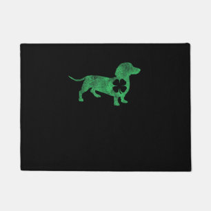 Dackel Dog Kleeblatt St. Patrick's Day Saint Pad Fußmatte