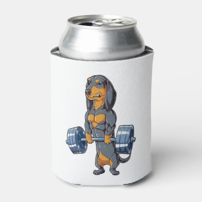 Dackel Dosenkühler (Kanne Vorderseite)