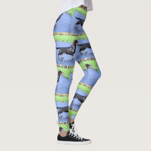Dackel Drahthaar voll Leggings