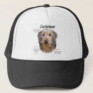 Dackel (Drahthaarterrier) Historisches Design Truckerkappe